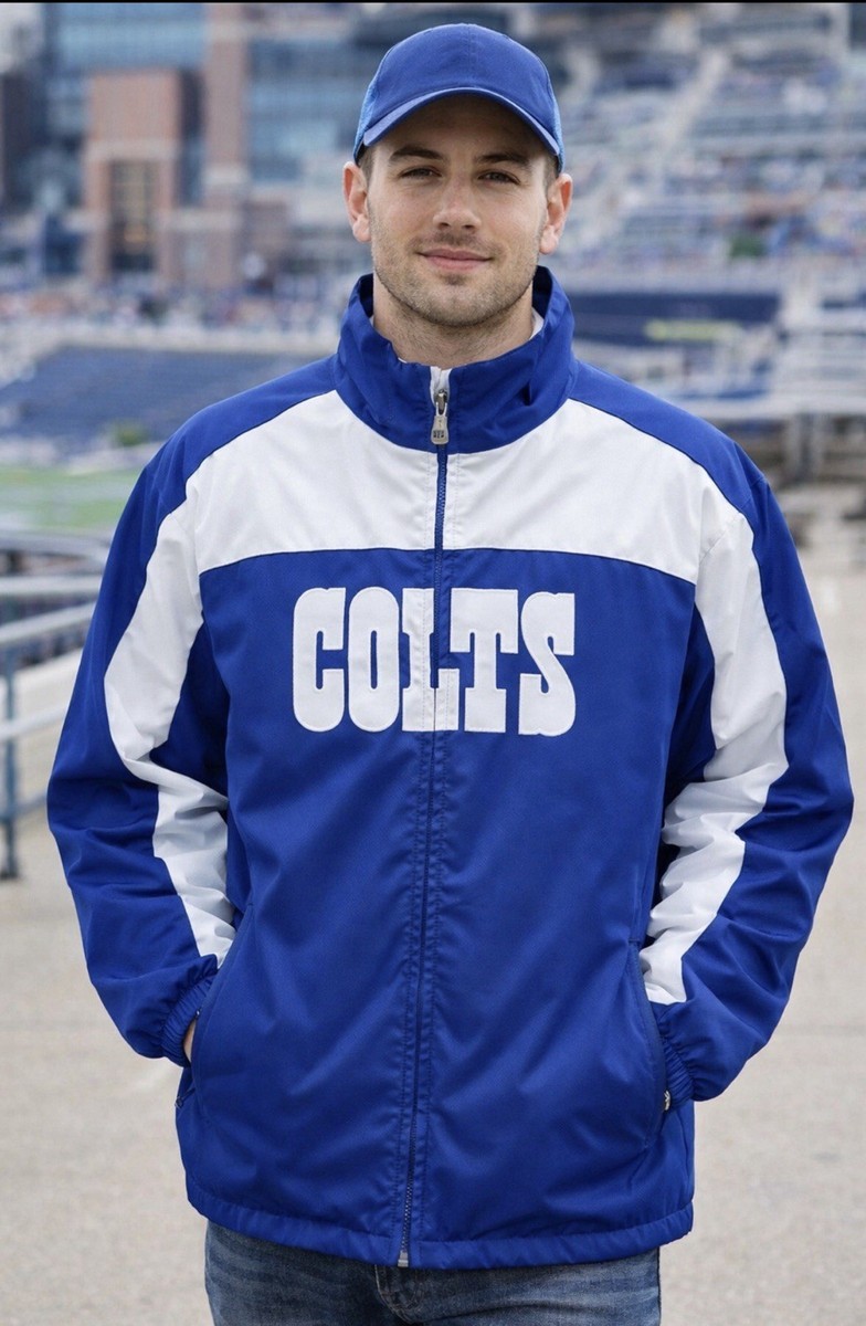 Indianapolis Colts NFL Official Team Apparel Full Zip Jacket