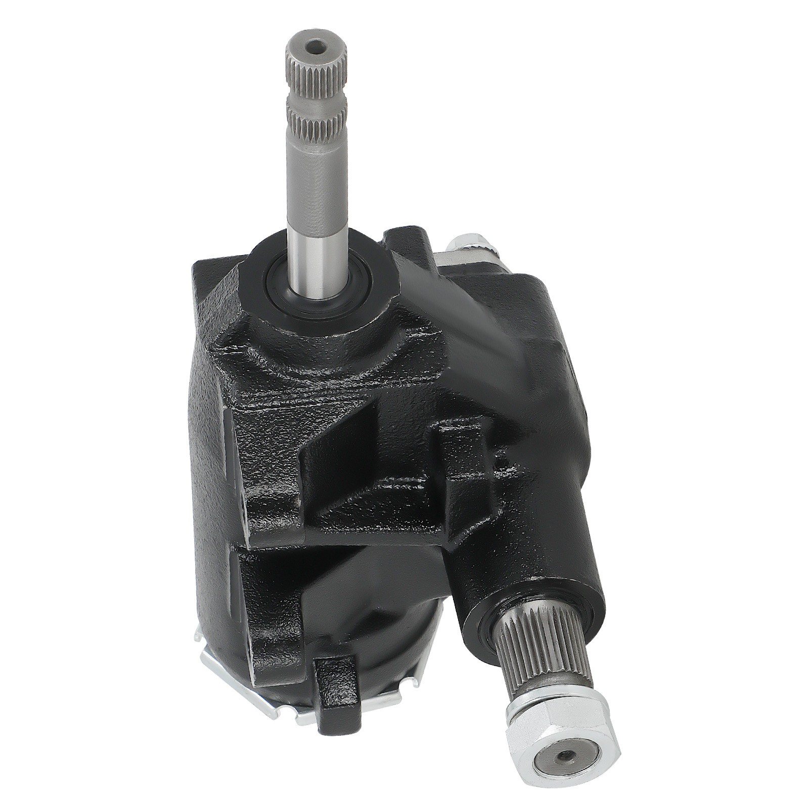 Manual Steering Gear Box w/ 3/4-30 Input Spline Black for GM 1965-1991 91032277