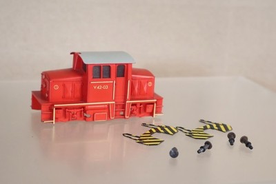 FLEISCHMANN 4203 HO GAUGE BODY for 0-4-0 DIESEL SHUNTER LOCOMOTIVE V42 03 op