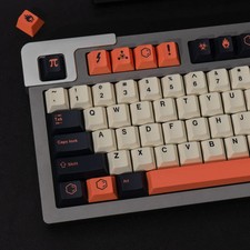 Große PBT Tastenkappen Set, Cherry Profil, Dye-Sub, kompatibel mit mechanischer