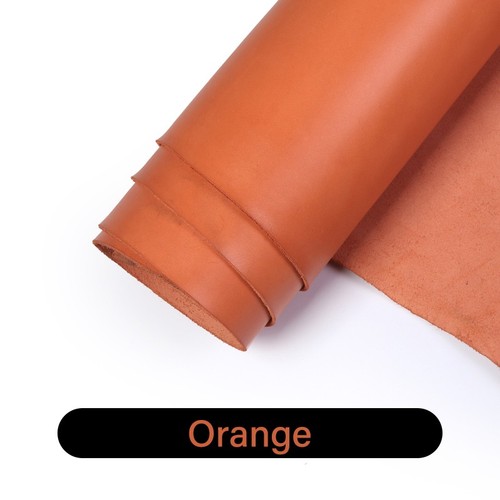 WUTA 2.2-3.0mm Thick Waxed Full Grain Vegetable Tanned Cowhide Leather 10 x 20cm - Picture 22 of 28