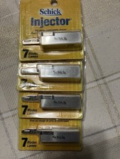 Schick Injector Refill Razor Blades, Pack of 7 Blades, New & Sealed 1.71 per gallon