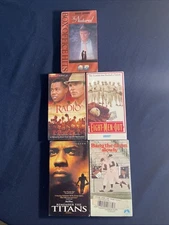 Sports VHS 5 Tape Bundle - See Description for titles and condition