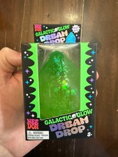 GREEN Needoh Nee Doh Galactic Glow Dream Drop...