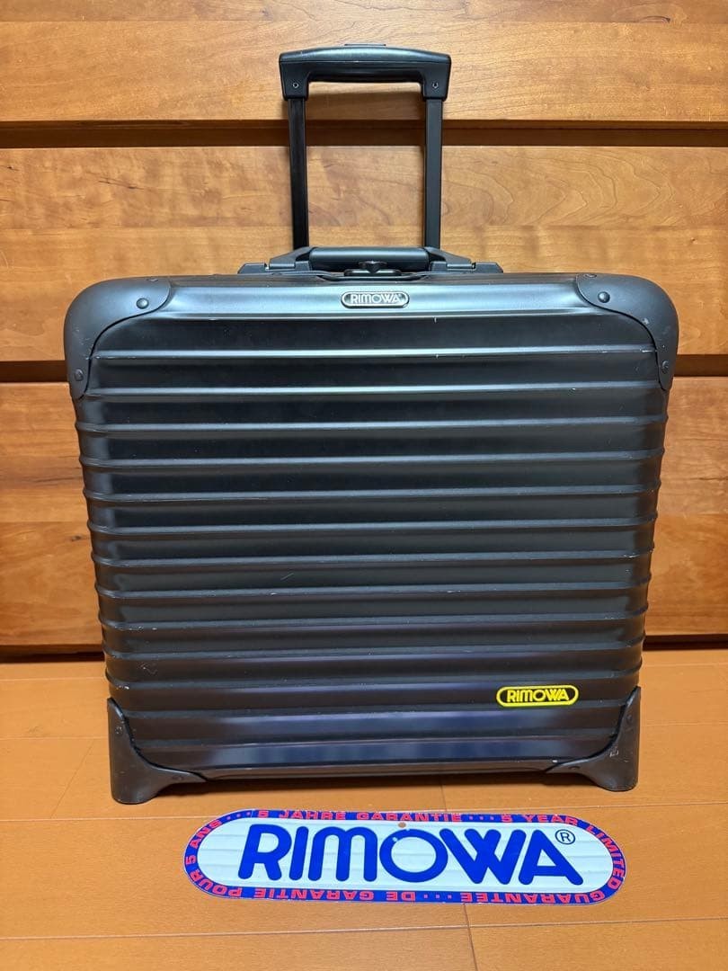 【新品未使用・正規品】RIMOWA BUSINESS TROLLEY Rimowa Stealth Business Trolley 28L Black 2-wheels Carry Case