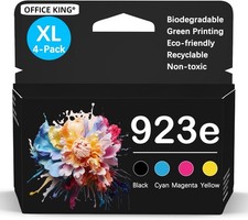923XL 923e Ink Cartridges Combo Pack For HP OfficeJet Pro 8120e 8130e Printers