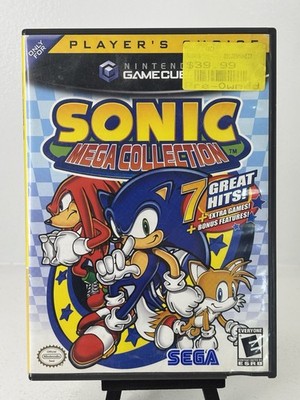 USED TESTED and WORKING Sonic Mega Collection (GameCube, 2002) Preowned