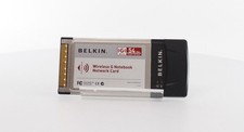 Belkin 802.11g Wireless G NoteBook Card Grade A F5D7010UK 