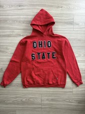 Vintage Made In USA Ohio State Russell Athletic Hoodie Men's Large