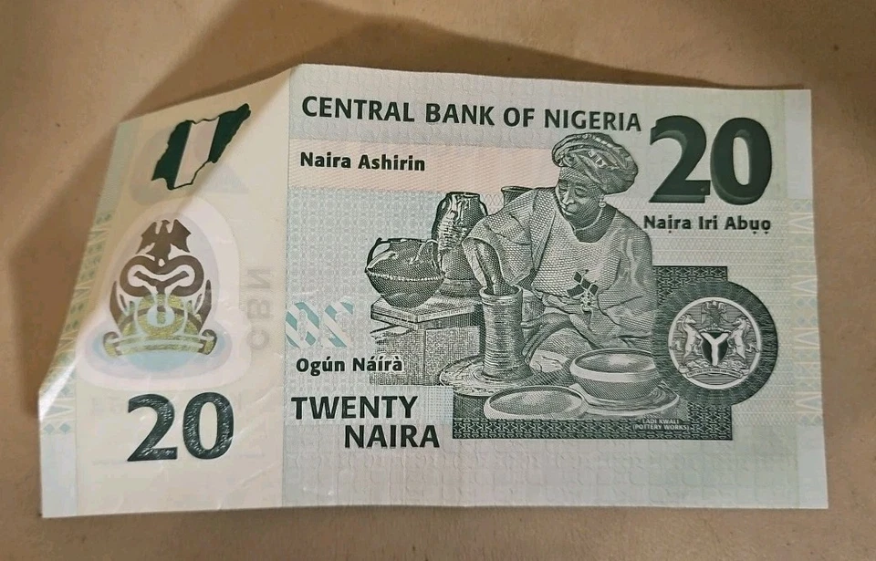 2008 Nigeria 20 Naira Note - Image 2 of 2