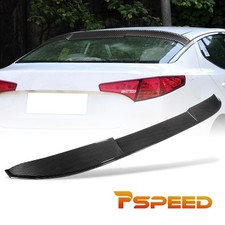 Carbon Fiber Look For 2011-2015 Kia Optima Rear Window Roof Visor Spoiler Wing