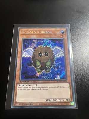 Winged Kuriboh SGX1-ENA06 Secret Rare 1st Edition NM Condition