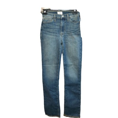 NEW Hudson Blair Penny Jeans, Women s  Waist High Rise Skinny Stretch Blue 24