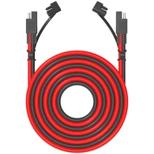 10FT SAE to Extension Cable 10 AWG Quick Disconnect SAE Connector Solar Panel...