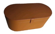 Dyson Airwrap Hair Styling Storage Case Box Only Leather Brown
