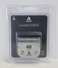 Andis CeramicEDGE Blade Size 40 .25mm Detachable Pet Clipper Blade 64265, New