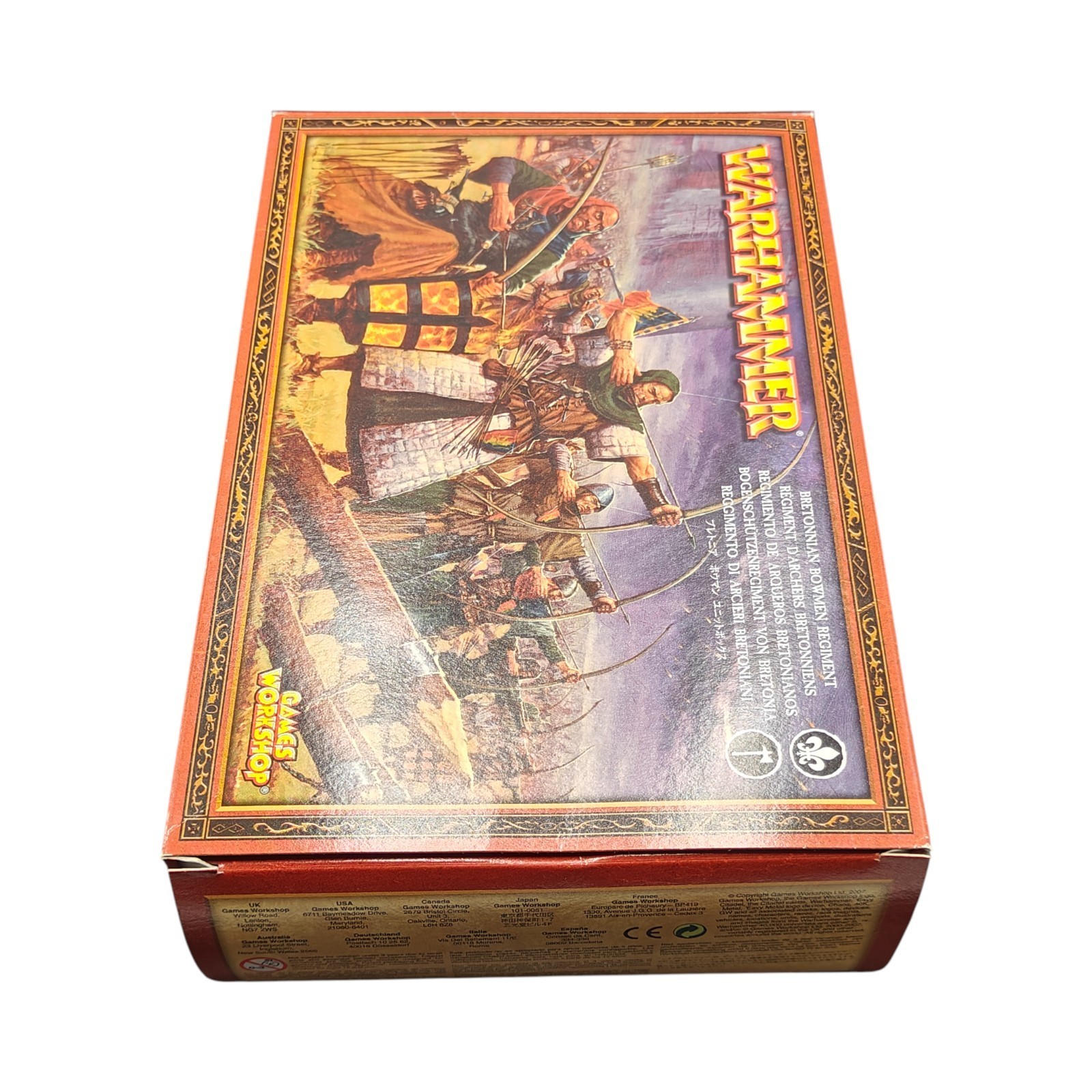 Bowmen Regiment Warhammer Bretonnia Fantasy Battle Complete BNIB 2007