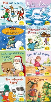 Pixi-Weihnachts-Box 40: Pixi unterm Weihnachtsbaum (8x8 Exemplare) Diverse