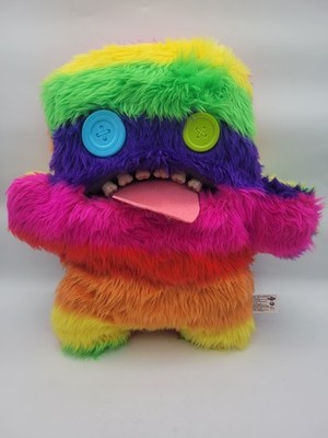 BIGG FUGGLER Fugg Oogah Boogah 17'' Rainbow Plush Spin Master Tie-dye XL Big