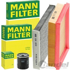 MANN FILTER INSPEKTIONSPAKET passend für TOYOTA YARIS P13 PRIUS W5 69-122 PS
