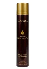 LANZA Keratin Healing Oil Brush Thru Hair Spray 10.6 oz -  NEW