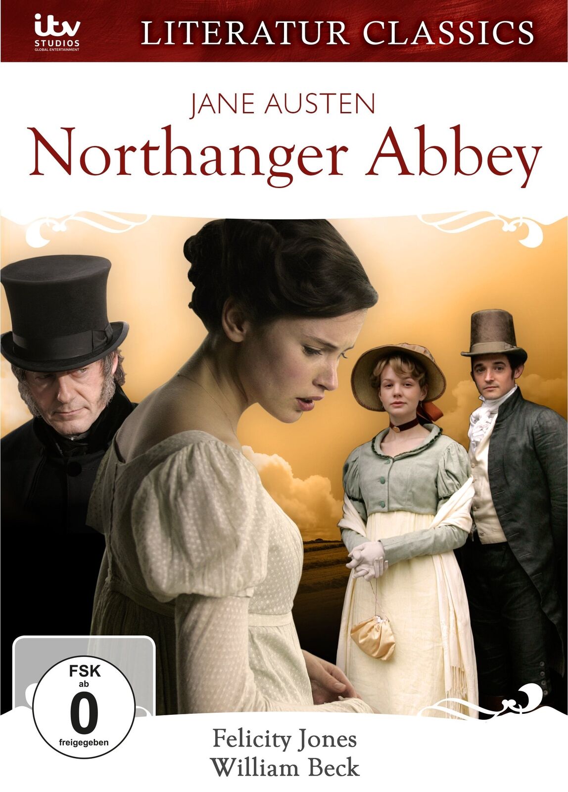 Thumbnail - Northanger Abbey - Jane Austen - Literatur Classics (dvd) James