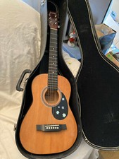 Austin Acoustick  Guitar  3/4   34 " Mod 334 With Hard Case