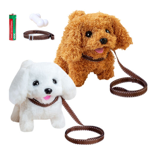 Plush Dog Toy Electronic Walking and Barking Interactive Puppy for Kids Gifts