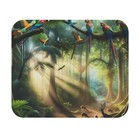 Mouse Pad (Rectangle) Parrots in a Lush Tropical Environment Design 11