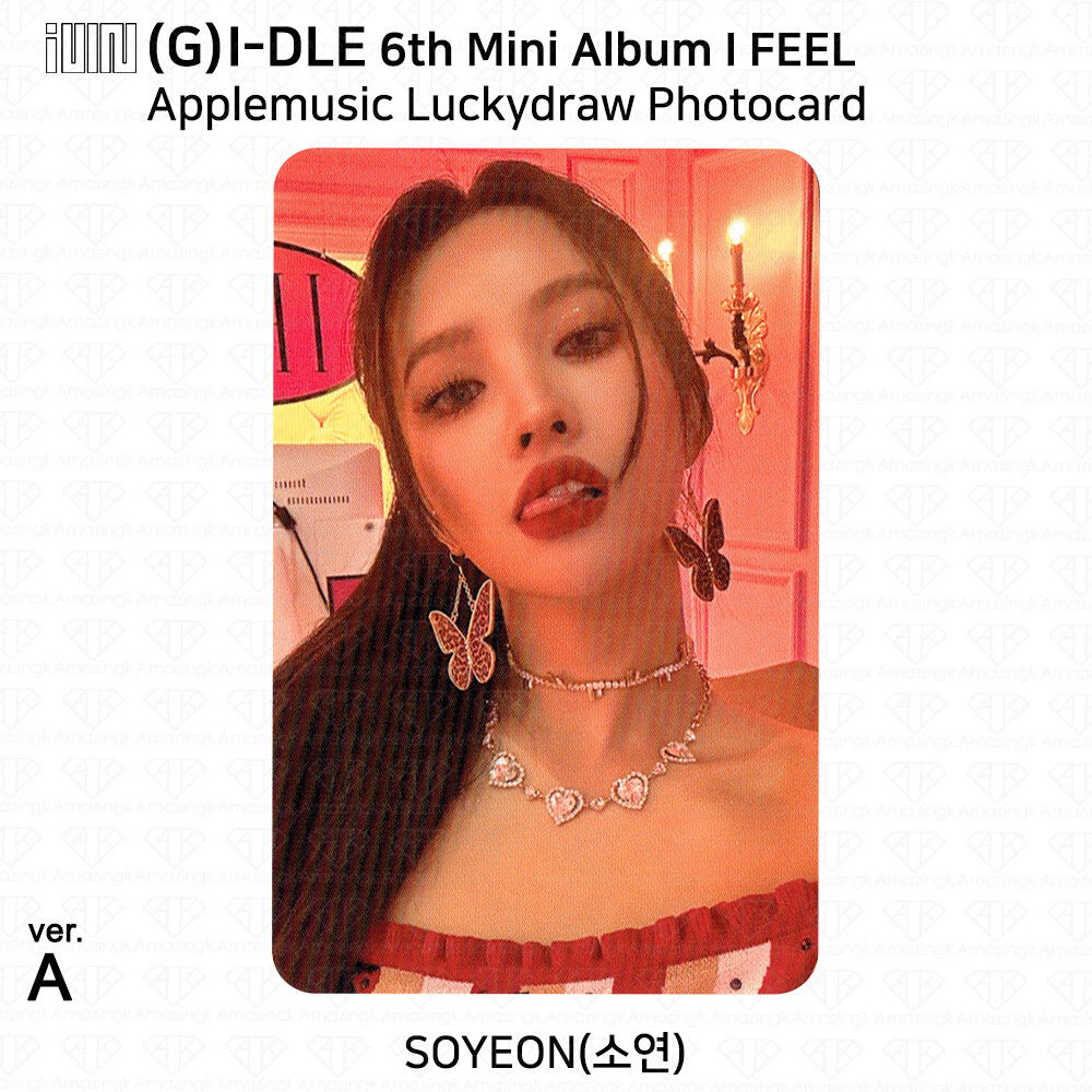 G)I-DLE G-IDLE IDLE 6th Mini Album I Feel Apple music Lucky G)I-DLE G-IDLE IDLE 6th Mini Album I Feel Apple music Lucky