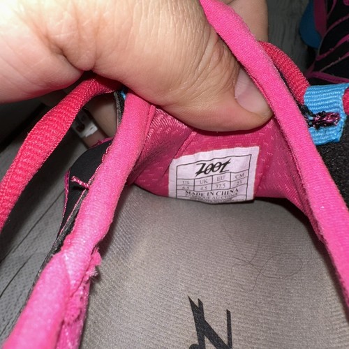 Zoot Ultra Kalani 3.0 Athletic Shoes Womens 6.5 Black Pink Running Sneakers - Picture 7 of 7
