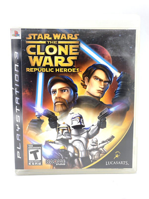 Star Wars: The Clone Wars Republic Heroes Sony PlayStation 3 PS3 Complete Tested