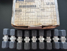 PARKER 10 HBU-SS 5/8 Union Straight Connector Stainless Steel * FREE SHIPPING