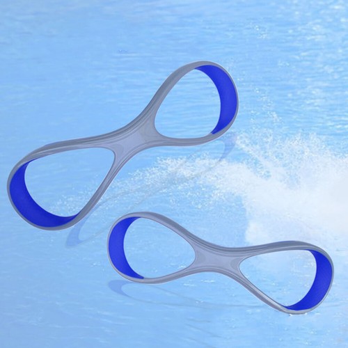 2Pcs Forearm Fulcrum Fin 8-Shaped Corrective High Elbow Swim Webbed Glove