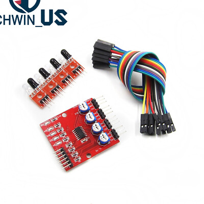 4 Channel IR Infrared Obstacle Avoidance Sensors Module for Arduino Smart Car