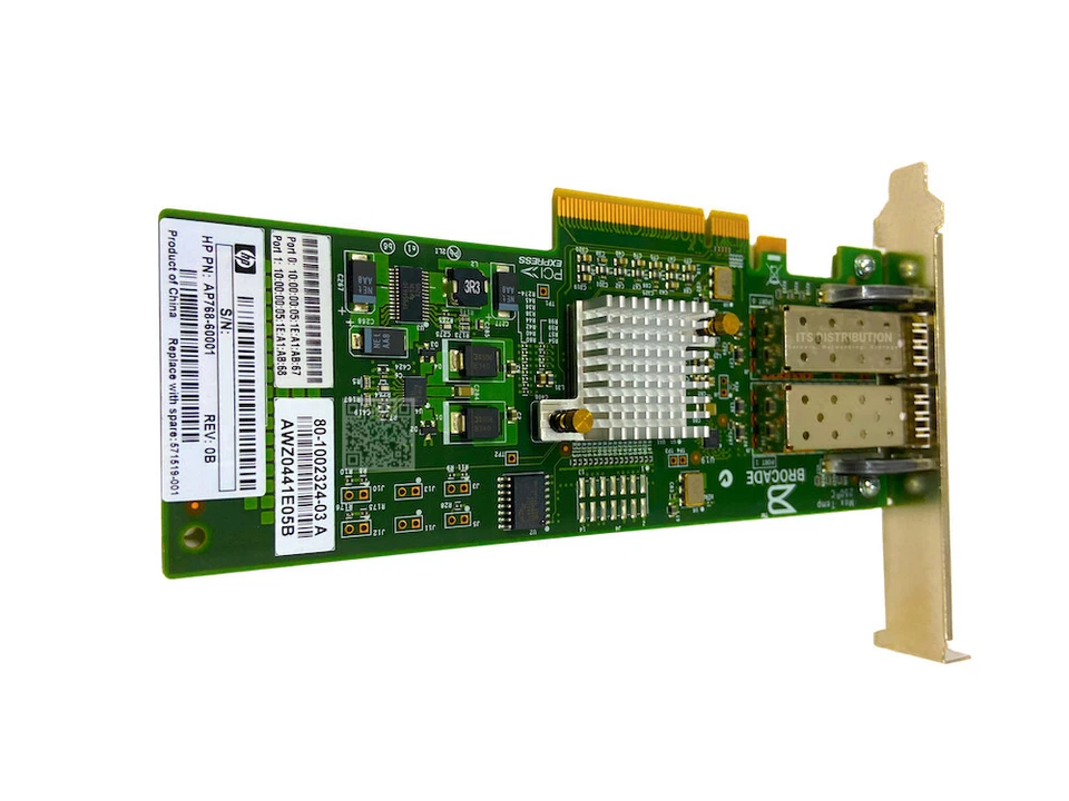 AP768A I Long Bracket HP 42B 4Gb Dual Port HBA 2 x PCI Express 4Gbps 571519-001 - Image 2 of 4