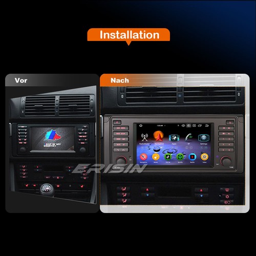 64GB 8 Kern Android 14.0 DAB+ Autoradio BMW 5er E39 M5 Navi Carplay USB DSP Wifi - Bild 3 von 24