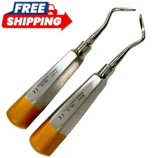 GERMAN SET OF 2 Dental Root Tip Elevator # 79 & 80 Dental Instruments-PREMIUM 