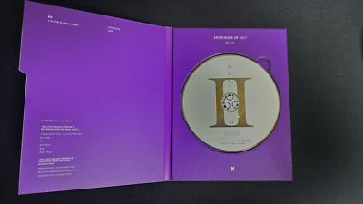 BTS Memories of 2017 BluRay NO Photocard Jungkook V Jimin Suga Jin