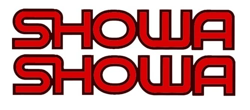 SHOWA fork decal stickers early style  PAIR MX Trials Road Race Sports  Honda