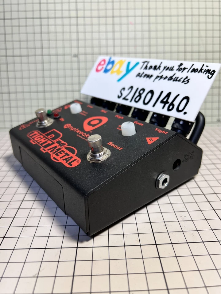 Amptweaker Tight Metal Pro High-Gain Distortion Effects Pedal Excellent - Image 2 of 4