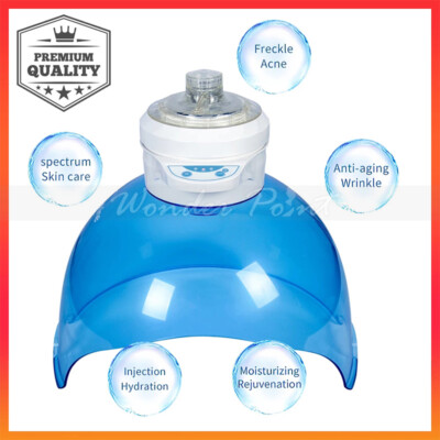 Professional LED Photon Facial Steamer Hydrogen Oxygen Water Mask SPA Machine