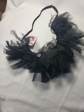 Black Tulle Tutu for Extra Large Dogs skirt adjustable tie