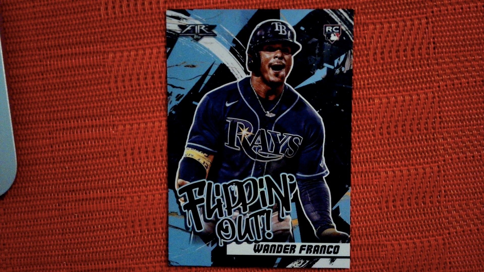 2022 Topps Fire Flippin' Out #FO-4 Wander Franco Foil Insert