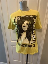 Janis Joplin Ladies Tee Shirt Size Medium