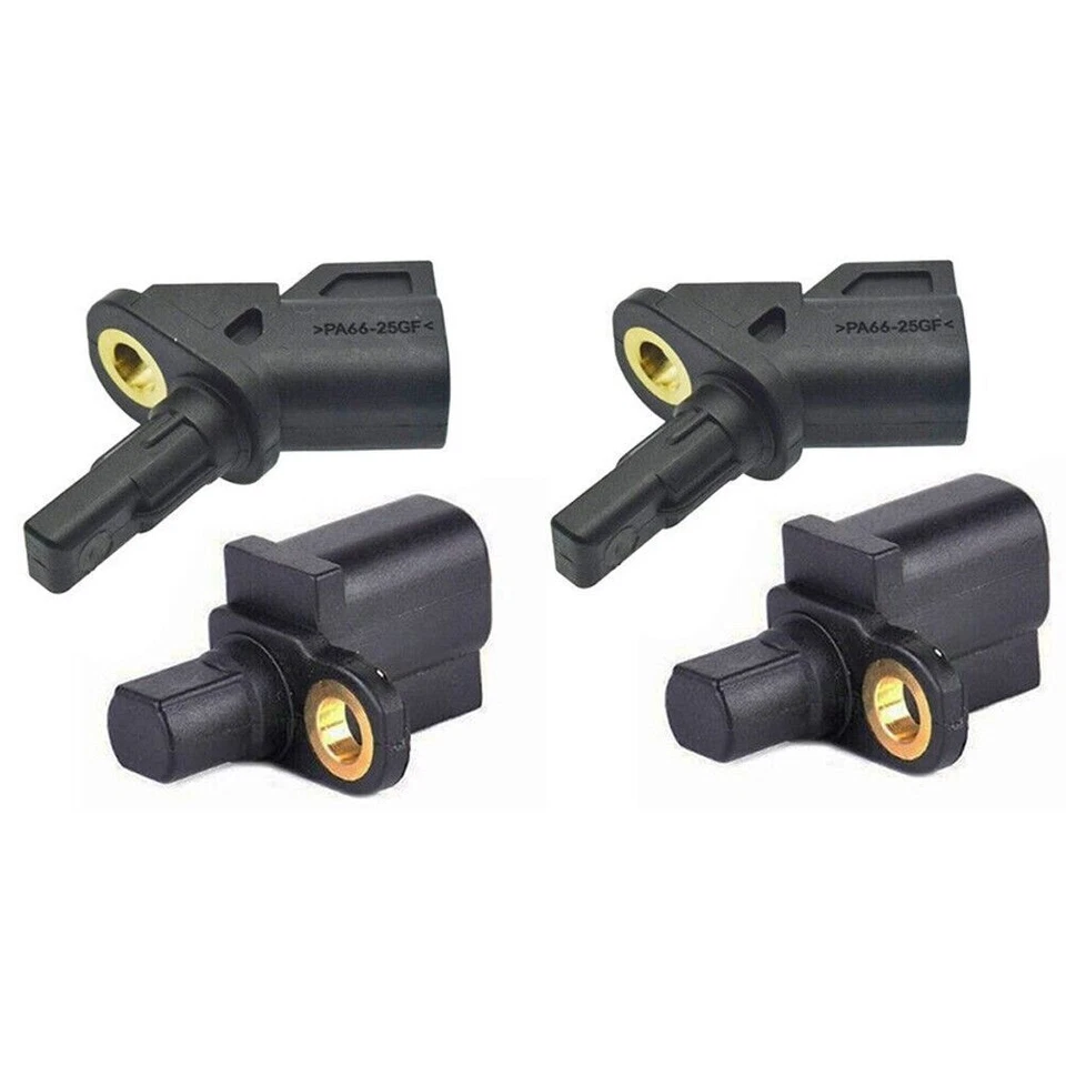 4x Front Rear L & R ABS Wheel Speed Sensor For Volvo Ford Focus Audi Mazda 3 5 - Imagem 2 de 4