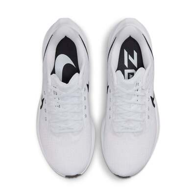 white nike shoes with black swoosh women's
