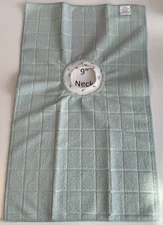 Bib 9" Neck Pull Over Head T-Shirt Special Needs Drool Polyester Towel Mint