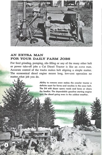 Caterpillar Power Farming Booklet 1950s - Picture 3 of 3