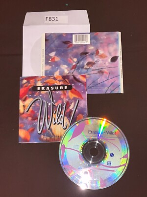 Wild by Erasure (CD, 1989) No Case No Tracking #F831